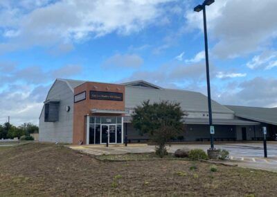 Engineered metal buildings in Texas.